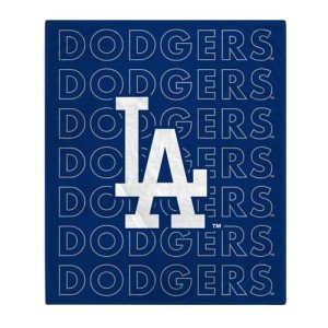 Los Angeles Dodgers Echo Wordmark Blanket