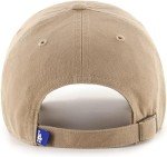 47 MLB Unisex-Adult Alternate Clean Up Adjustable Hat Cap - One Size (US, Alpha, One Size, Los Angeles Dodgers Khaki/White)