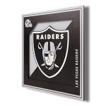 YouTheFan NFL Las Vegas Raiders 3D Logo Series Wall Art - 12x12