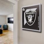 YouTheFan NFL Las Vegas Raiders 3D Logo Series Wall Art - 12x12