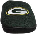 FOCO NFL Green Bay Packers Men's Poly Knit Cup Sole Slipper, Team Color, Medium (9-10)