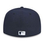 New Era Mens New York Yankees MLB Authentic Collection 59FIFTY Cap, Size 7 3/4