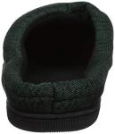 FOCO NFL Green Bay Packers Men's Poly Knit Cup Sole Slipper, Team Color, Medium (9-10)