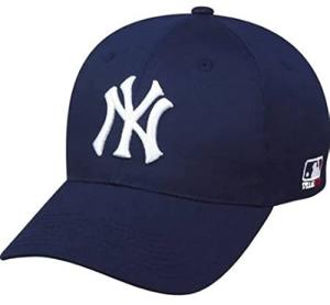 Outdoor Cap New York Yankees Adult Adjustable Officially Licensed Baseball Hat Navy