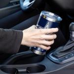 Rico Industries NFL Football Dallas Cowboys 20oz Stainless Steel Tumbler with Lid - Great For Coffee, Tea, Water or Cocktails