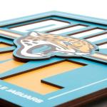 YouTheFan NFL Jacksonville Jaguars Slogan Series 3D Wall Art