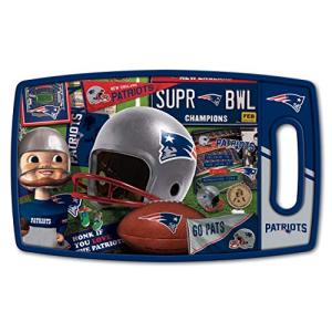 YouTheFan NFL New England Patriots Retro Series Cutting Board