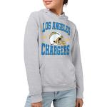 Junk Food Clothing x NFL - Los Angeles Chargers - Team Helmet - Unisex Adult Pullover Fleece Hoodie for Men and Women - Size 3X-Large