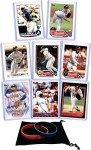 Atlanta Braves Baseball Cards: Ronald Acuna Jr, Ozzie Albies, Matt Olson, Spencer Strider, Austin Riley, Marcell Ozuna, Chipper Jones, Greg Maddux ASSORTED Stars and GOATs (8) Trading Card & Wristbands Gift Pack