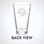The Memory Company Officially Licensed 2-Pack Glass Beer Pint, Los Angeles Rams
