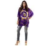 Littlearth NFL Minnesota Vikings Caftan Flower, Team Color, 32" x 42"