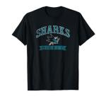 San Jose Sharks Vintage Hockey Black NHL Officially Licensed T-Shirt