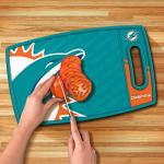 YouTheFan NFL Miami Dolphins Logo Series Cutting Board