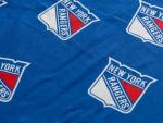Calhoun NHL Surf & Skate Men's Scatter Print Team Logo Pajama Pants (Large, New York Rangers)