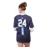 Ultra Game WNBA Official Unisex Super Soft Player T-Shirt, Minnesota Lynx, Napheesa Collier, Team Color, Small