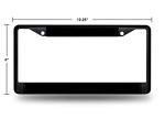 Rico Industries NHL Hockey Los Angeles Kings Black Black License Plate Frame 12" x 6"