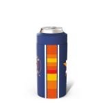 Frost Buddy MLB Universal Buddy - Fits All - Stainless Steel Can Cooler for 12 oz & 16 oz Regular or Slim Cans & Bottles - Stainless Steel (Houston Astros)