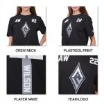 Ultra Game WNBA Official Unisex Super Soft Player T-Shirt, Minnesota Lynx, Napheesa Collier, Team Color, Small