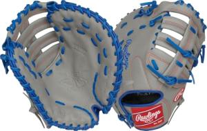 Rawlings | Select PRO LITE Series Youth Baseball Glove | First Base Mitt | 11.5' | RHT | Freddie Freeman - Single Post Web - Grey