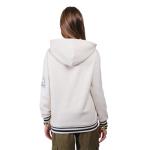 Ultra Game Unisex WNBA Official Super Soft Kaleido Hoodie Sweatshirt, Washington Mystics, Oatmeal Heather, XX-Large