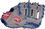 Rawlings | Select PRO LITE Series Youth Baseball Glove | First Base Mitt | 11.5' | RHT | Freddie Freeman - Single Post Web - Grey