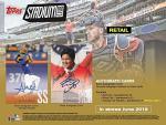 2018 Topps STADIUM CLUB Baseball Series Unopened Blaster Box with Chance for Chrome Parallels and Autographed Cards and Shohei Otani Rookie Cards Plus