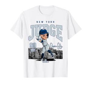 Aaron Judge | New York Baseball MLB Players | MLBJUD3005W T-Shirt