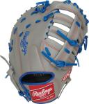 Rawlings | Select PRO LITE Series Youth Baseball Glove | First Base Mitt | 11.5' | RHT | Freddie Freeman - Single Post Web - Grey