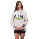 Ultra Game Unisex WNBA Official Super Soft Kaleido Hoodie Sweatshirt, Dallas Wings, Oatmeal Heather, Medium