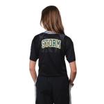 Ultra Game WNBA Official Womens Super Soft Mesh Crop Top T-Shirt, Seattle Storm, Team Color, Small