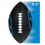 Franklin Sports NFL Carolina Panthers Football - Kids Foam Football - Soft Junior Size 8.5" Ball with 3D Logos - Perfect for Gameday + Tailgates