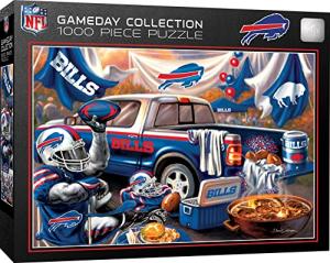 Masterpieces 1000 Piece Jigsaw Puzzle for Adults - NFL Buffalo Bills Gameday - 19.25"x26.75"