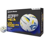 TaylorMade Golf Speed Soft Ink NFL Los Angeles Rams Dozen