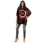 Littlearth NFL Cleveland Browns Caftan Flower, Team Color, 32" x 42"