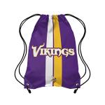 FOCO Minnesota Vikings NFL Team Stripe Wordmark Drawstring Backpack