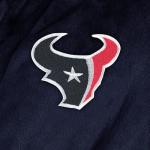 NFL Houston Texans Adult Unisex Silk Touch Bathrobe, Large/X-Large, Navy, Officially Licensed Loungewear, Soft Plush Polyester