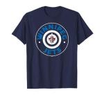 Winnipeg Jets Symbol Navy Blue Officially Licensed T-Shirt