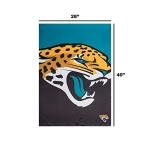 FOCO Jacksonville Jaguars NFL Vertical Flag