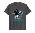 San Jose Sharks Power Play Dark Heather Officially Licensed T-Shirt