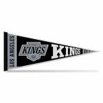 Rico Industries NHL Hockey Los Angeles Kings Rally 12" x 30" Felt Wall Décor Pennant - Great for Home/Bed Room/Man Cave Décor