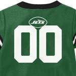 Gerber NFL New York Jets Team Jersey Bodysuit, Green/White New York Jets, 0-3 Months