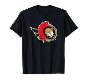 Ottawa Senators Icon Black Officially Licensed T-Shirt