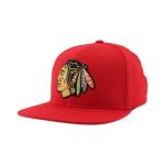 Chicago Blackhawks NHL Officially Licensed Adjustable Snapback Hat Flat Bill Z11 Icon Team Color