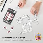 Masterpieces NFL San Francisco 49ers Dominoes Set - Collector Edition, Team Logo, 28 Pieces