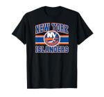 New York Islanders Stripe Black Officially Licensed T-Shirt