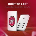 Masterpieces NFL San Francisco 49ers Dominoes Set - Collector Edition, Team Logo, 28 Pieces