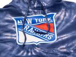 Calhoun NHL Surf & Skate Unisex Spiral Tie Dye Ultra-Soft Pullover Hoodie – The Sunset Collection (New York Rangers, XX-Large)