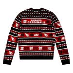 FOCO Arizona Cardinals NFL Big Logo Ugly Sweater - X-Large