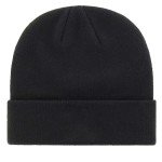 '47 MLB Unisex-Adult Primary Logo Cuffed Knit Primary Logo Team Color Beanie Hat Cold Weather Hat, One Size (Chicago White Sox Black)