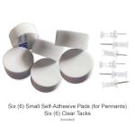 WinCraft Colorado Rockies Pennant Banner and Wall Tack Pads